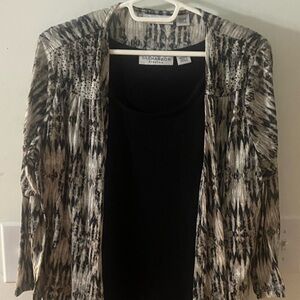 Black & White Dress Shirts Size Medium